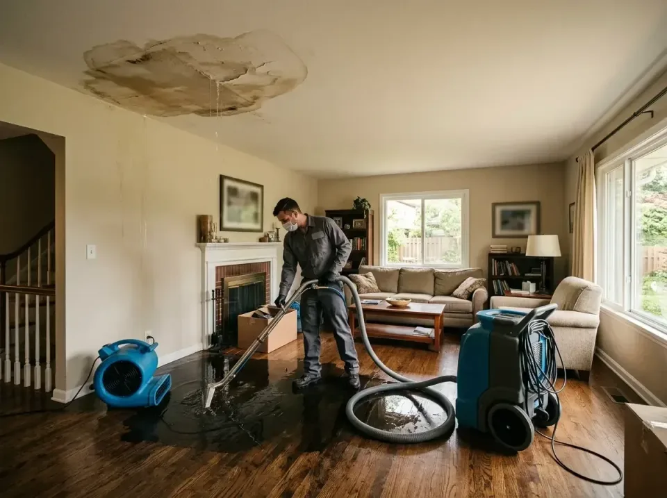 attic-pipe-burst-ceiling-drip-008 — frequently asked questions, Water Damage Restoration & Carpet Care in Elyria, OH